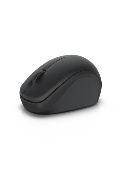 Dell WM126 - Ambidextre - Optique - Sans fil RF - 1000 DPI - Noir