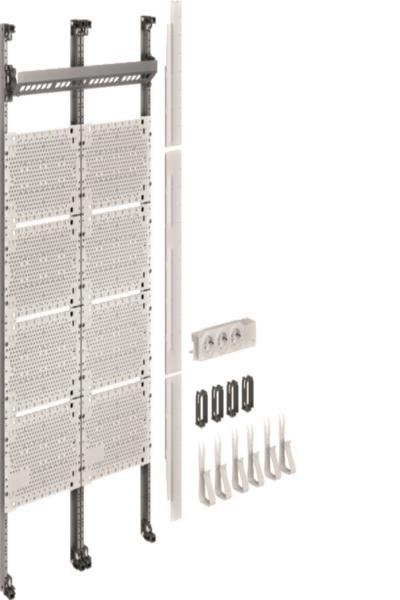 Panneau multimédia complet Hager UF32NWuniversZ 1050 mm 2 panneaux ou UF32NW