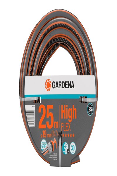 Gardena Comfort HighFLEX Hose 25m Grey/Orange - 18083