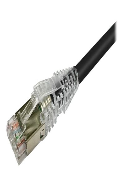 CommScope NETCONNECT NPC - Câble de brassage - RJ-45 (M) vers RJ-45 (M) - 3 m - 5,84 mm - SFTP - CAT 6a - Sans halogène, sans crochet, livré - Vert