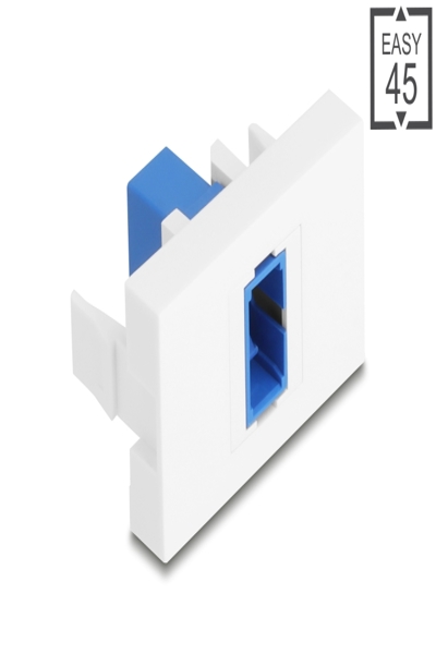 Delock Easy 45 Modul SC Simplex Buchse zu blau weiÃƒÅ¸ - 90896