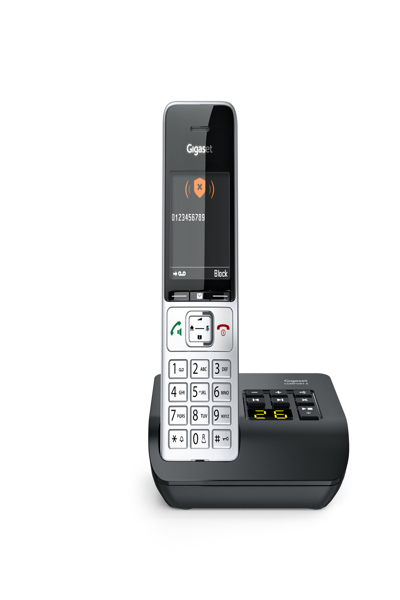 Gigaset Comfort 500A Silver Black Phone - S30852-H3023-B101