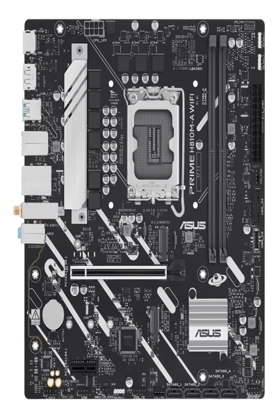 ASUS PRIME H810M-A WIFI-moderkort - 90MB1KJ0-M0EAY0