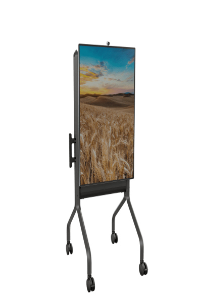 Chief LSCUBÂ  Voyager Manual Height Adjustable AV Cart Black - LSCUB