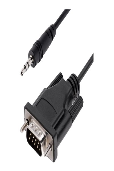 StarTech.com 1m DB9 till 3,5mm seriell kabel - 9M351M-RS232-CABLE
