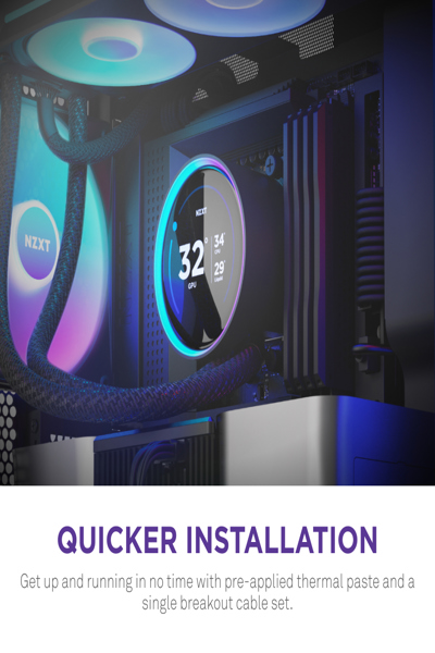 NZXT Kraken Elite 420 RGB mm schwarz - RL-KR42E-B2