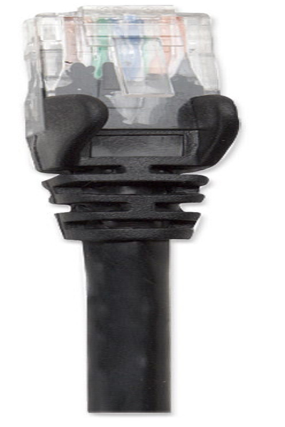Intellinet nätverkspatchkabel, Cat5e, 0,25m, svart - 347440