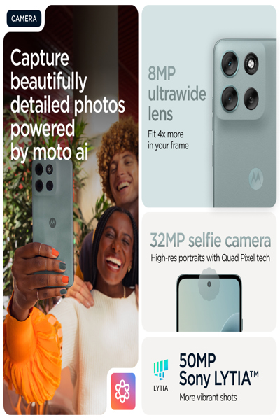 Buy MOTOROLA SOLUTIONS MOTO G56 GREY MIST 256 GB