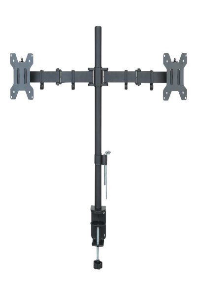 Techly ICA-LCD-382-D - Clamp - 20 kg - 40.6 cm (16") - 68.6 cm (27") - 100 x 100 mm - Black