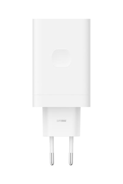 OPPO 80W USB-A SUPERVOOC ADAPTER WHITE