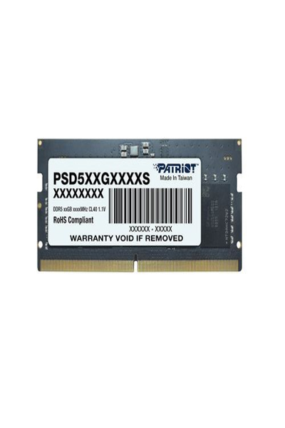 PATRIOT Memory Signature PSD58G560041S - 8 GB - 1 x 8 GB - DDR5 - 5600 MHz - 262-pin SO-DIMM - PSD58G560041S