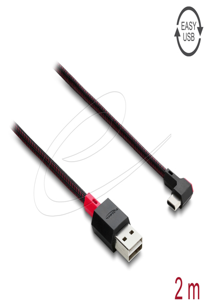 Delock Easy-USB 2.0 Cable Type-A Plug to USB Type-C - Cable - Digital - 81547