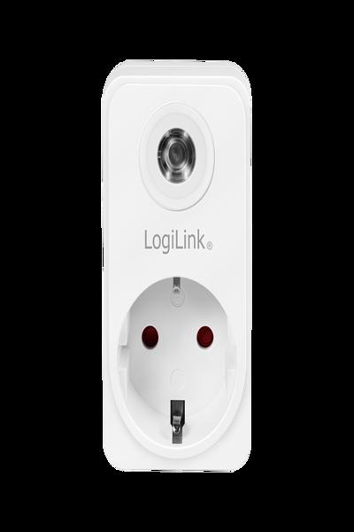 Connecteur adaptateur LogiLink avec capteur crépusculaire
