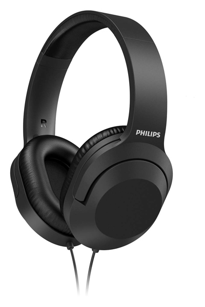 Philips TAH2005BK/00 Wired Headphones Black - TAH2005BK/00