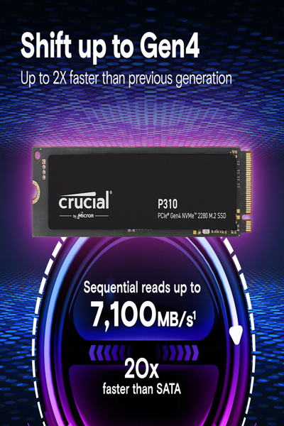 Crucial P310 1TB internal SSD - CT1000P310SSD8