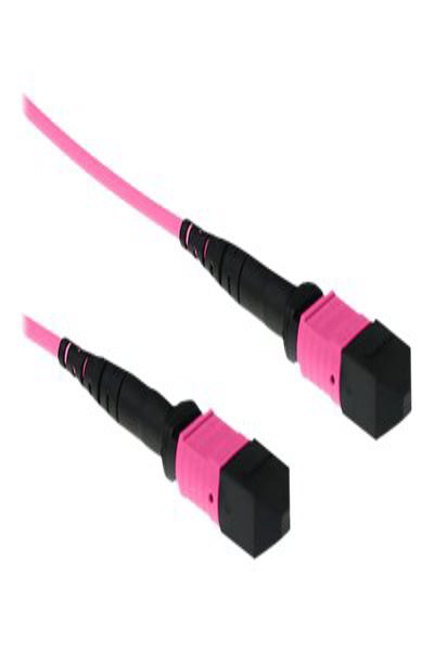 ACT 12 meter Multimode 50/125 OM4 polarity B fiber patch cable with MTP female connectors - 12 m - OM4 - MPO/MTP - MPO/MTP