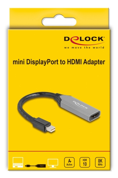 Delock Mini DisplayPort Male to HDMI Female Adapter Cable - 64331