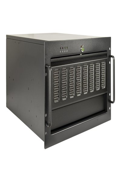 Inter-Tech Boîtier de stockage IPC 6U-6606 3 ventilateurs de 120 mm sans alimentation - Boîtier - ATX