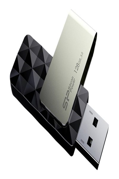 Silicon Power Blaze B30 - USB-minne - SP128GBUF3B30V1K