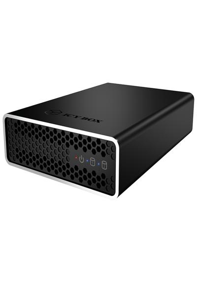 ICY BOX IB-RD2253-C31 Dual 2.5" SATA RAID Enclosure - IB-RD2253-C31