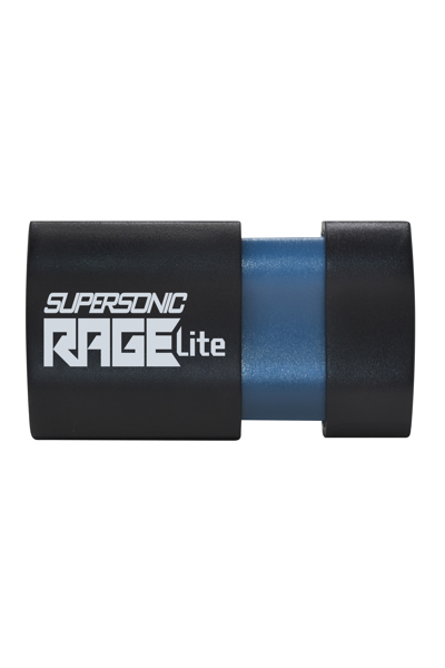 PATRIOT-minne RAGE LITE, 512 GB, USB Typ-A, 3.2 Gen 1 (3.1 Gen 1), 120 MB/s, Slide, Svart - PEF512GRLB32U