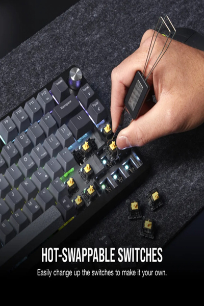 Corsair K65 PLUS TRÅDLÖST tangentbord - CH-91D401L-NA