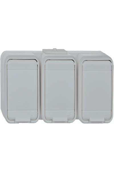 Bouton-poussoir Schneider Electric 445809 Gris