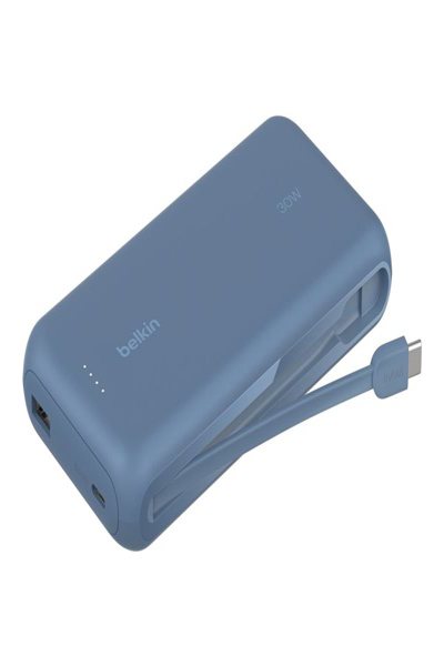 Belkin 20k PD30w Integrated USB-C Cable Power B - Cable - Digital - BPB024HQBL