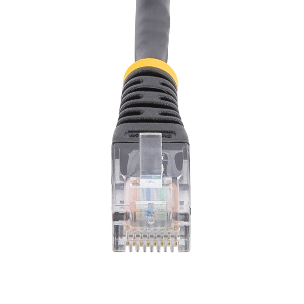 StarTech Cat5e RJ45 UPT Patch Cable - Patch Cable - RJ-45 (M) - RJ-45 (M) - 15.0m - UTP - CAT 5e - Pressed - Black (M45PAT15MBK) - M45PAT15MBK