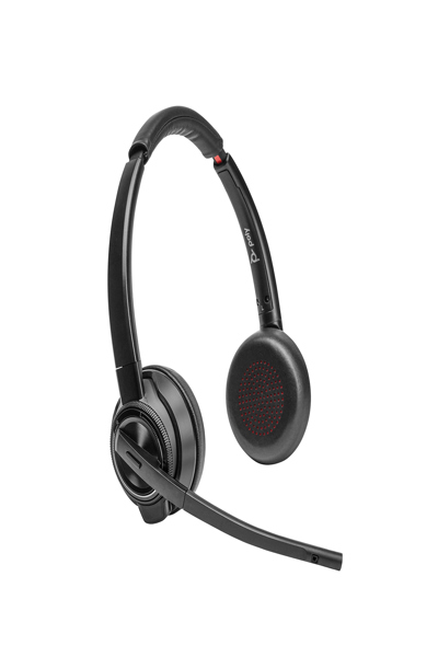 Poly Savi 8420 Office Stereo DECT Headset Black - 8L5B2AA