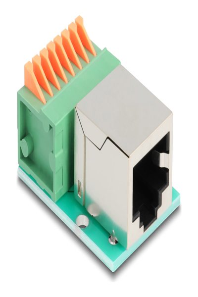 Delock Network adapter - RJ-45 (F) to 8 pin terminal block - 90652