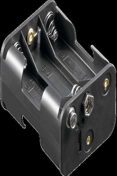 Support de pile Frei HALTER 6XUM3-QDK AA