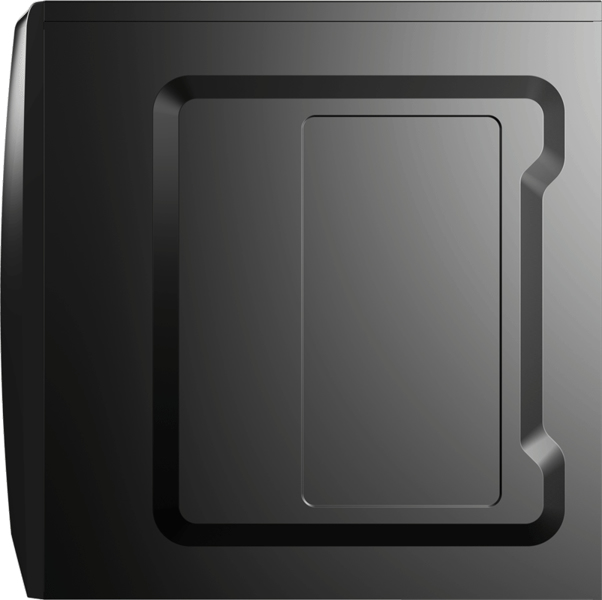 AeroCool CS-1102 miditower, svart, professionellt - EN58133
