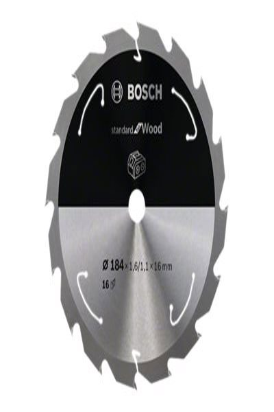 Bosch 2 608 837 697 - Hardwood - Softwood - 18.4 cm - 1.6 cm - 1.1 mm - 7900 RPM - 1.6 mm