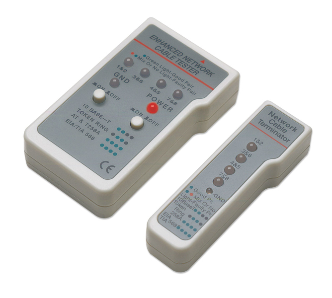 Multifunction cable tester RJ11/RJ45 - 351898