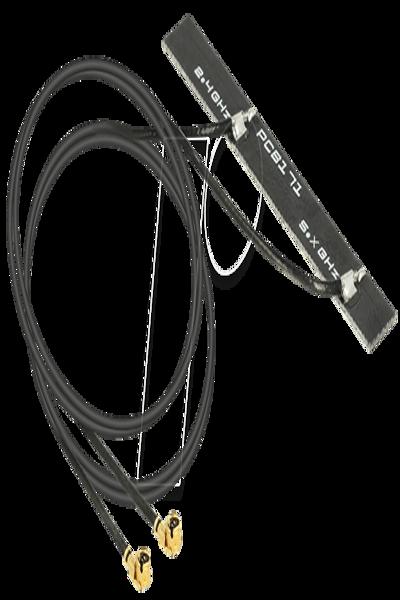Delock WLAN Dubbelantenn - Antenn - 89457