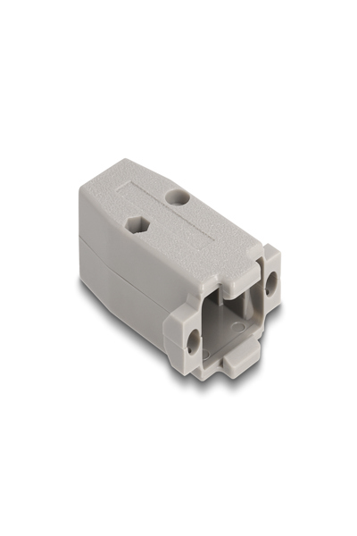 Capot de connecteur Delock - plastique, pour connecteur mâle/femelle 9 broches avec joints en caoutchouc