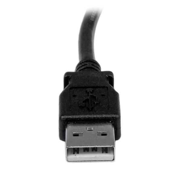 StarTech 3m USB 2.0 A to Right Angle B Cable - USBAB3MR