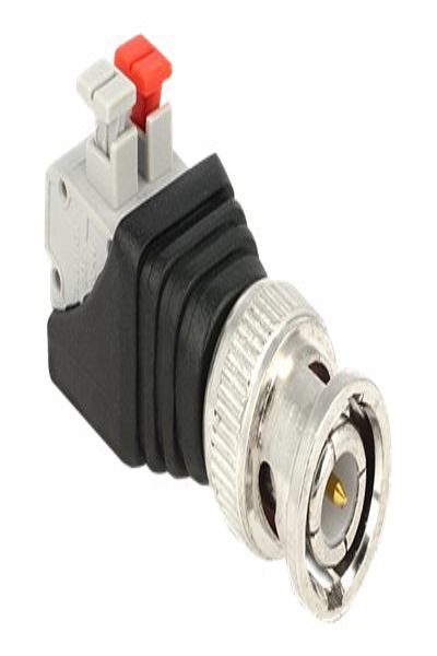 Delock Antennadapter - 2-polig kopplingsplint hona till BNC-hane - 65525