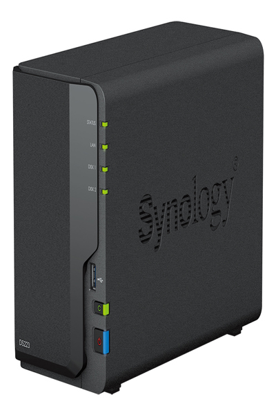 SYNOLOGY DISKSTATION DS223 2 BAY NAS SERVER - DS223 & WD80EFPX