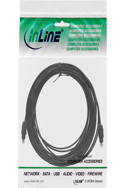InLine Optical Audio Cable Toslink male / male 15m - 89916
