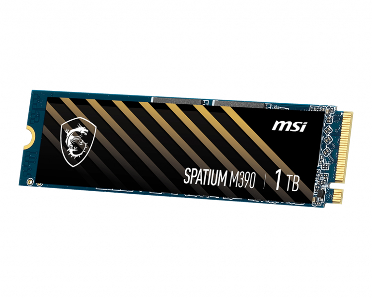 MSI SPATIUM M390 - SSD-krypterad 1 TB - S78-440L650-P83