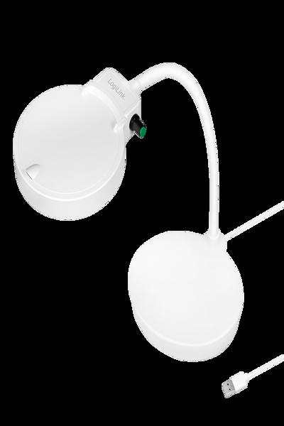 Lampe loupe LED LogiLink WZ0067 100 mm 3/36 dioptrie