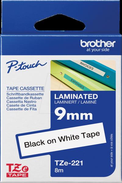 Brother Black Box Brother Laminated TZ Tape - TZE221