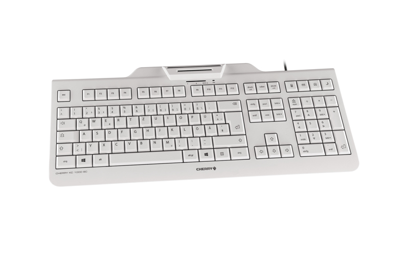 Cherry KC 1000 SC - Keyboard - German - JK-A0100DE-0