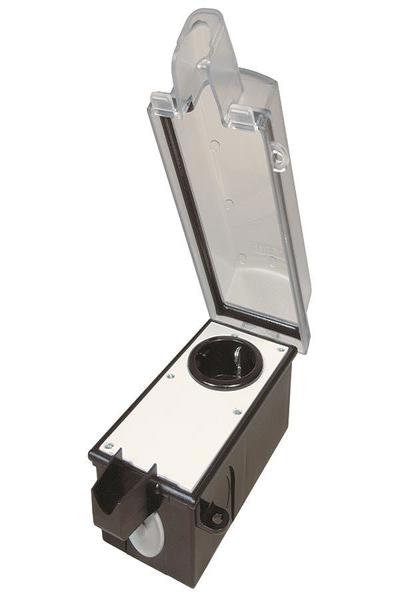 Bachmann Lockable 924.3491 Outdoor Socket for Angle Plug