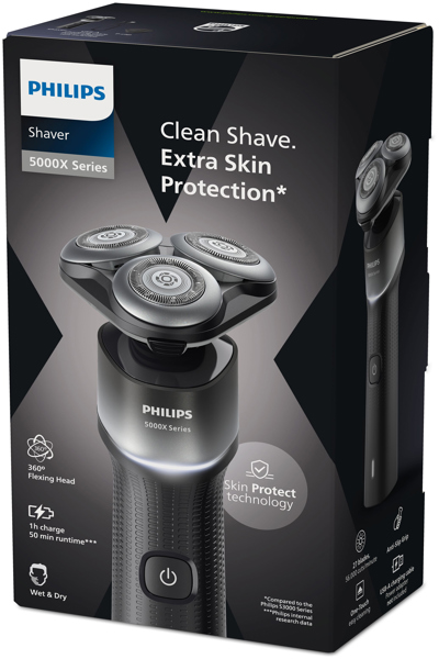 Philips X-5004/00 Shaver Series 5000X Elektrorasierer fÃƒÂ¼r Nass- und
