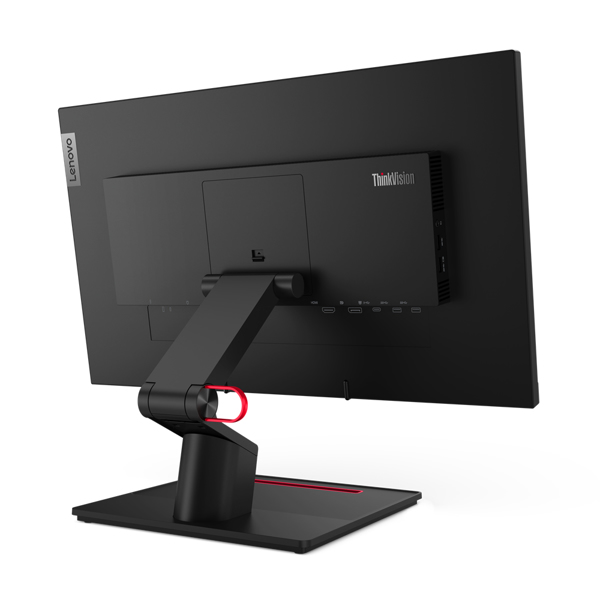 ThinkVision T24t-20 - LED-Monitor - 61 cm (24") (23.8" sichtbar) - Touchscreen - 1920 x 1080 Full HD (1080p) @ 60 Hz - IPS - 300 cd/m? - 1000:1 - 4 ms - HDMI, DisplayPort, USB-C - Raven Black - 62C5GAT1EU
