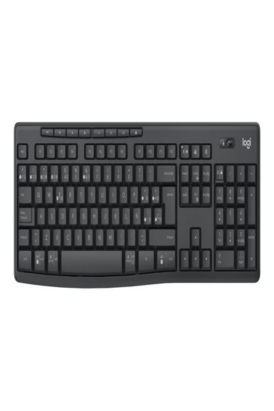 Logitech MK370 Combo for Business - Wireless - RF Wireless + Bluetooth - Mecha-membrane key switch - QWERTZ - Graphite - Mouse included - 920-012079