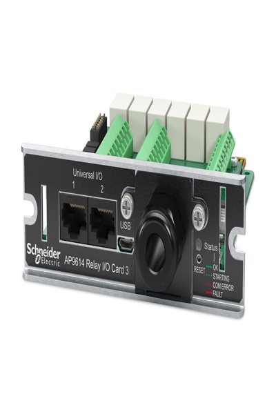 Carte SmartSlot E/S à contact sec APC